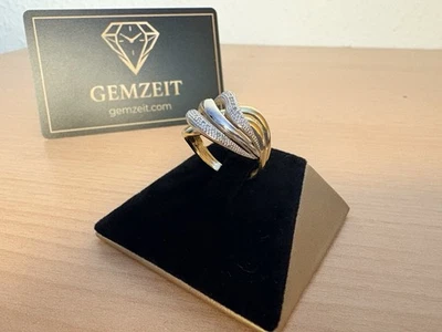 Ring Diamonds 750 Gold 18k - Bild 1 von 4