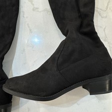 Adrienne Vittadini Black Boots for Women
