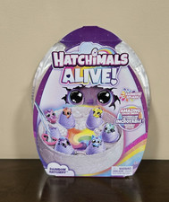 Hatchimals Alive Rainbow Splash Hatchery 6 Color Reveal Eggs Children Toy. NEW