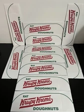 NEW 11 Pieces Krispy Kreme Doughnuts Paper Bakers Caps Souvenir Employee Hat