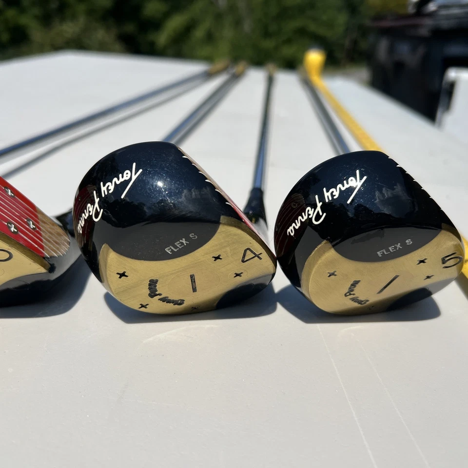 Toney Penna Mod 2A RH Wood Set Flex S 1w,3w,4w 5w Penna-Flex Stiff Like N#w! - Image 3 of 4