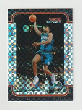 2003-04 Bowman Chrome Latrell Sprewell Xfractor Low SN 027/150 Timberwolves #88