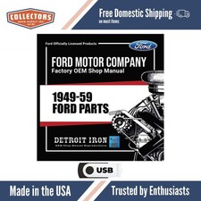 1949-1959 Ford Parts Manuals Only On Usb 1949-1959 Ford Parts Manuals Only On Usb