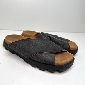 Camper Brutus Brown Nubuck Sandals Shoes‎ Men\'s Slip On Slides EU 43 US 9.5 New NWT Camper mens brutus Sandals eu41 us8 | Mercari main image 4