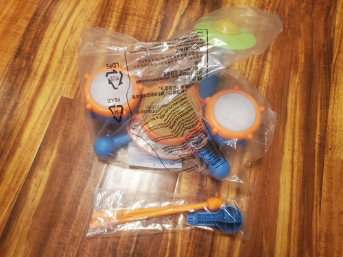 V TECH Kidi Beats Kids Drum Set Plays Numbers and A,B,C - Picture 4 of 4