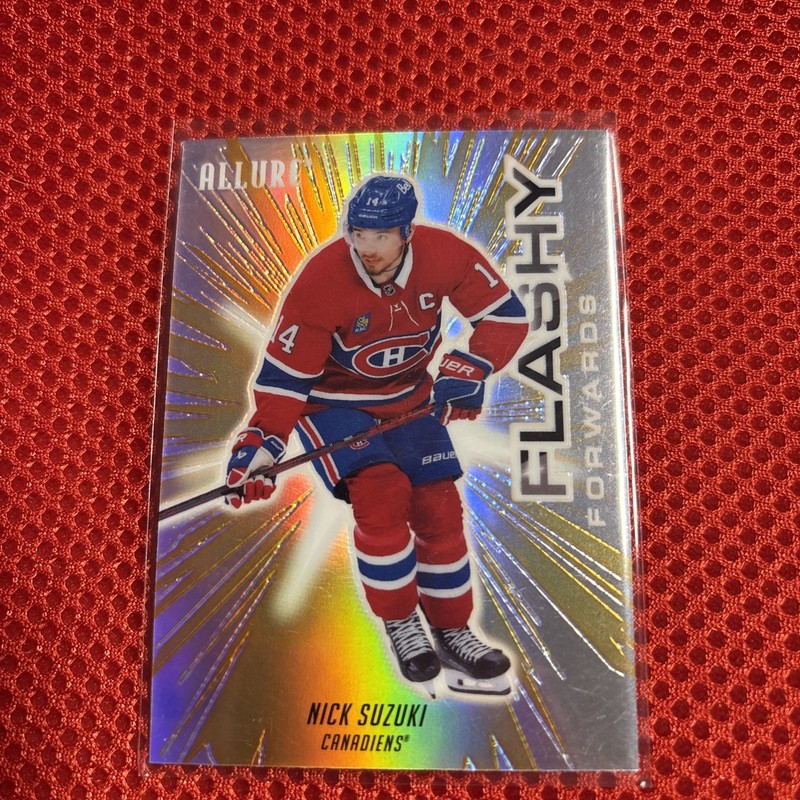 2025-26 Upper Deck Allure #FF-5 Nick Suzuki Flashy Forwards