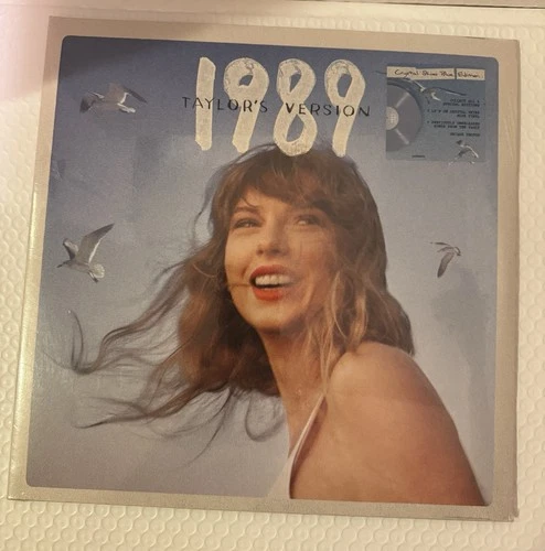 Taylor Swift 1989 (Taylor's Version 2 LP Crystal Skies Blue Edition Sealed Vinyl