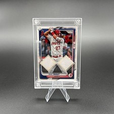 Mike Trout Jersey Fusion Dual Patch /50