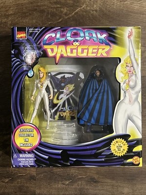 Marvel Cloak and Dagger   Collector s Set w/ Tin   Limited Edition - Toy Biz