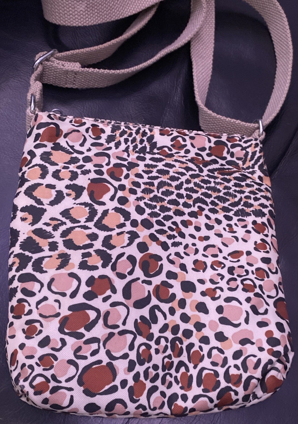 Kipling Multicolored Cheetah Print Crossbody Purs… - image 9