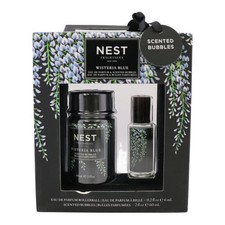 Nest Fragrances Wisteria Blue 2 PC Set Parfum Rollerball  Scented Bubbles 2 oz