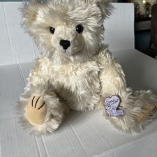 Vintage Annette Funicello Bear , Collectible Teddy 16 Inch  s With Ear Tag