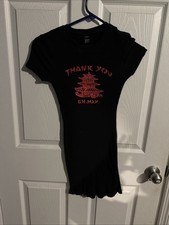 Shein Take Out Dress Black XS