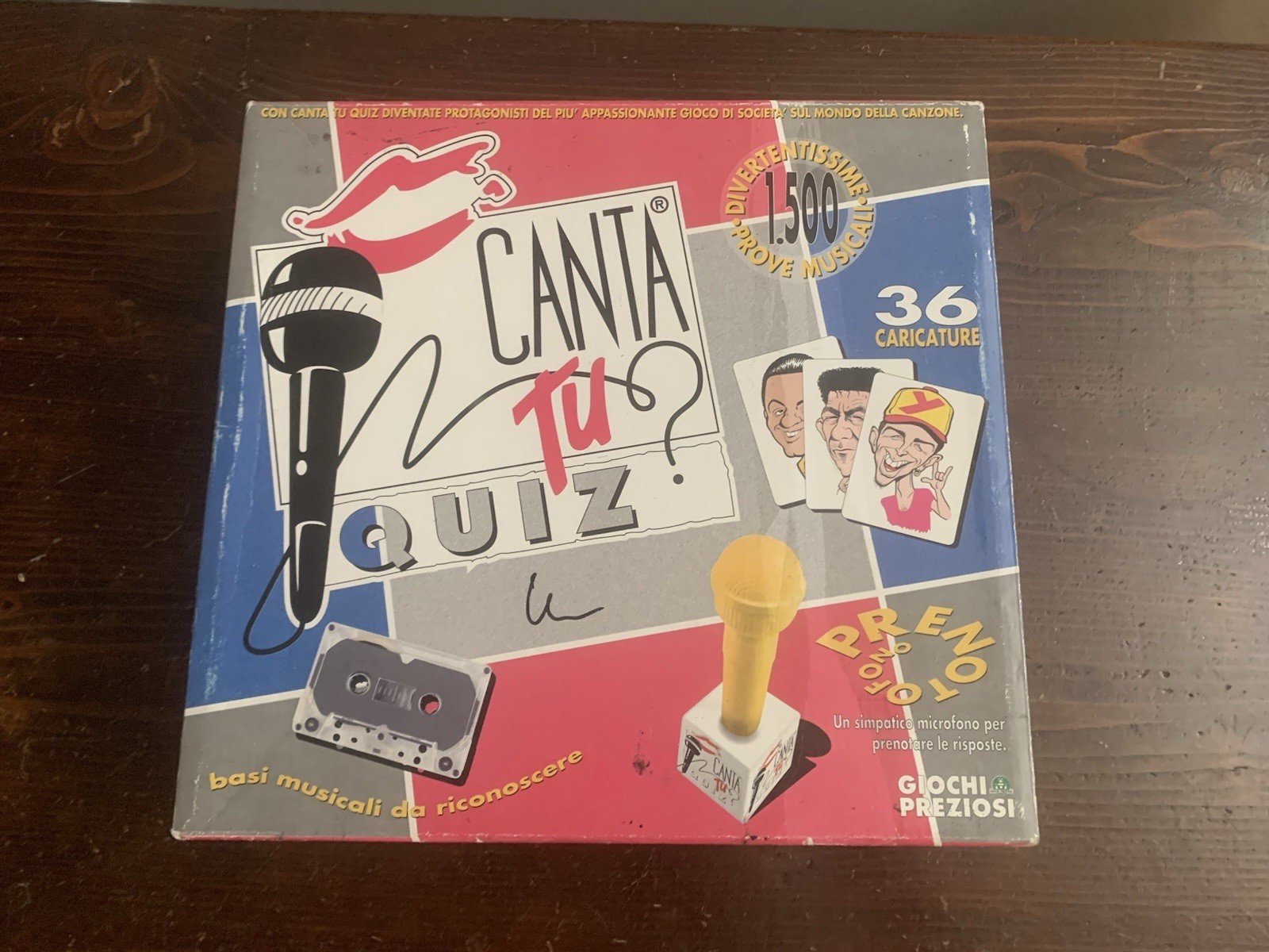 CANTA TU QUIZ GIOCHI PREZIOSI ANNI 90