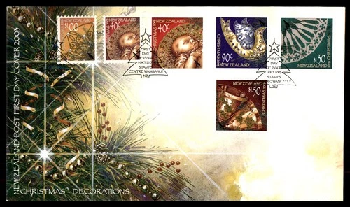 Mayfairstamps New Zealand FDC 2003 Christmas decorations First Day Cover aaw_858
