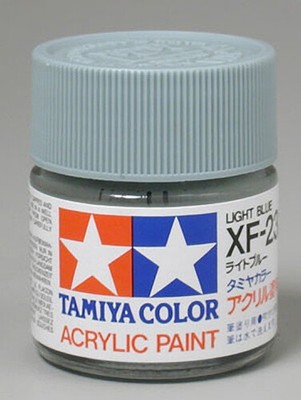 Tamiya Acrylic XF-23 Light Blue 3/4 oz Paint Jar 81323