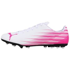 PUMA ATTACANTO 2 Abrasion Resistant Breathable Soccer Shoes Unisex Pink White MT