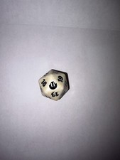Journey Into Nyx (White)  Countdown/ Spindown D20 Dice
