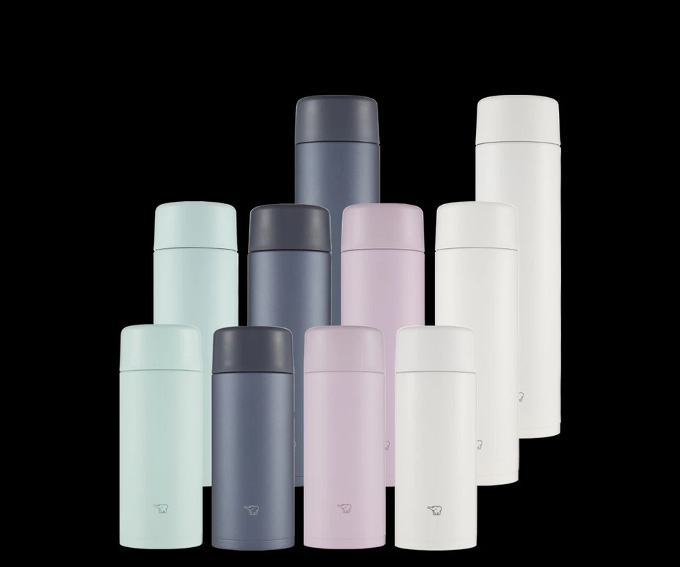 Taza botella de agua de acero inoxidable Zojirushi de 16 oz SM-ZA48 480 ML AZUL COMO NUEVO Foto 3 de 4