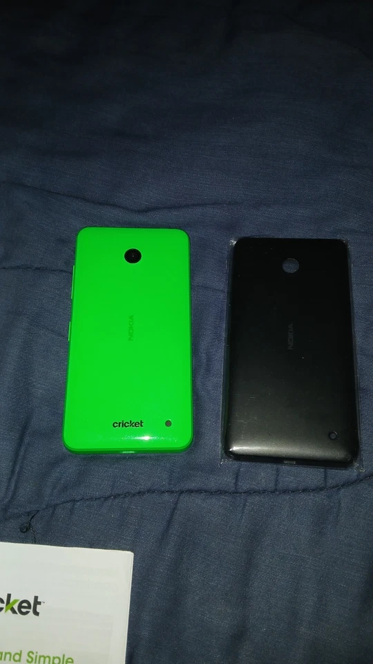 NOKIA LUMIA 630 WINDOWS ТЕЛЕФОН СМАРТФОН ЗЕЛЕНЫЙ КРИКЕТ ВИД - Изображение 2 из 4