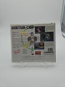 Virtua Cop: NFR Not For Resale (Sega Saturn, 1995) Jewel Case