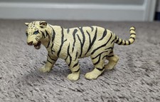 Vintage 1986 Tiger w/Blue Eyes Safari Ltd Figure