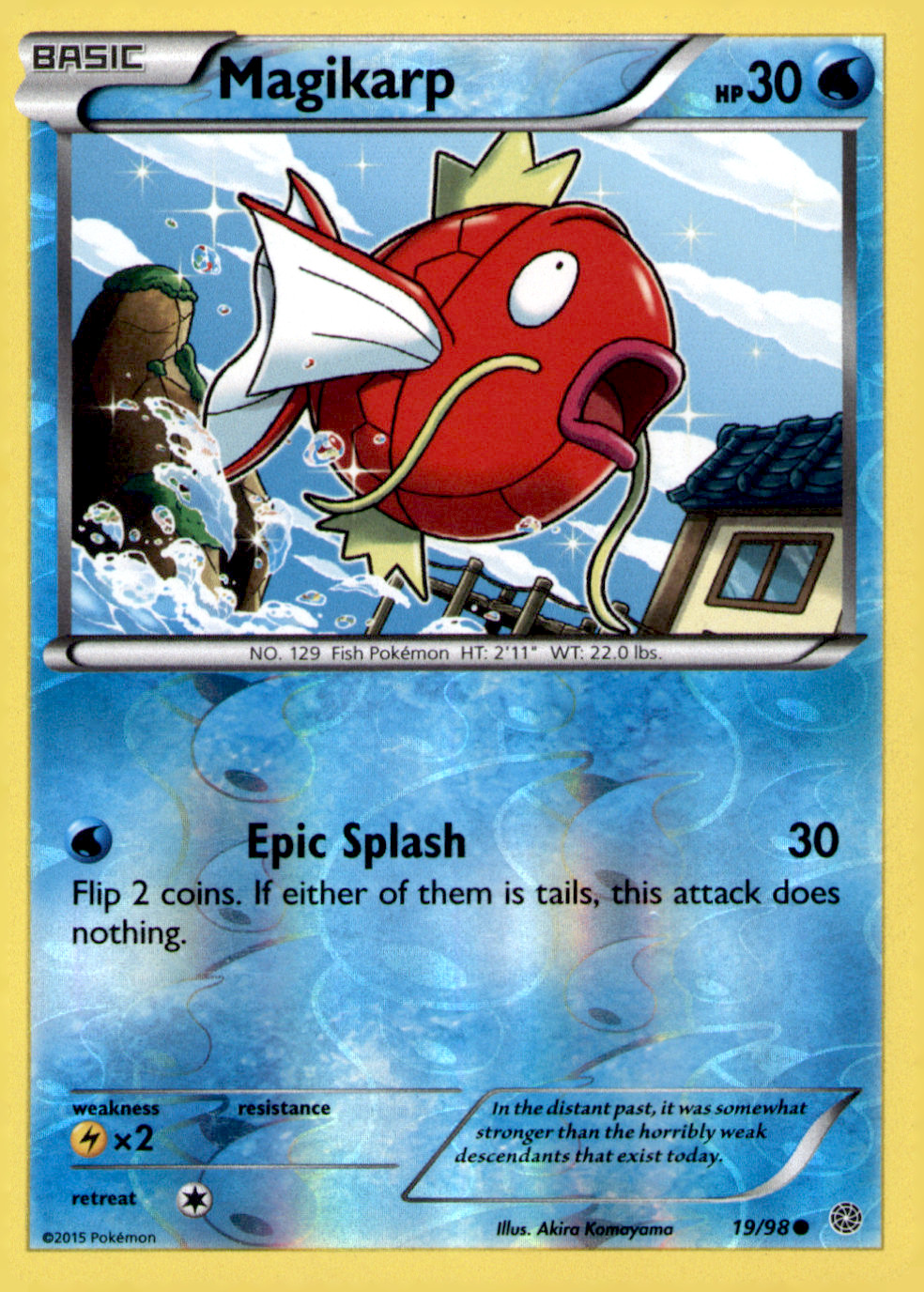 Magikarp Common XY - Ancient Origins 19/98 LP