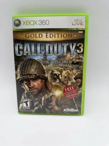 Call of Duty 3 Xbox 360 Complete CIB