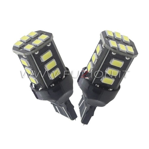 Lâmpada Led T20 W21/5w 12v 7443 22 Leds Smd 2 Polos Branca - 1 Par - Escorrega O Preço - Foto 4