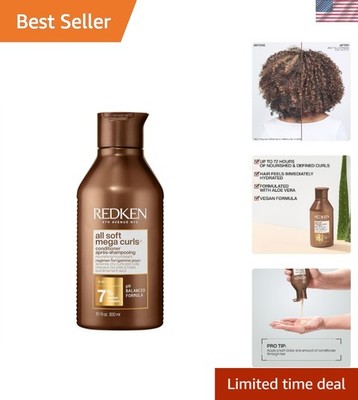 All Soft Mega Curls Conditioner For Extremely Dry Curly & Coily Hair - Nouris...
