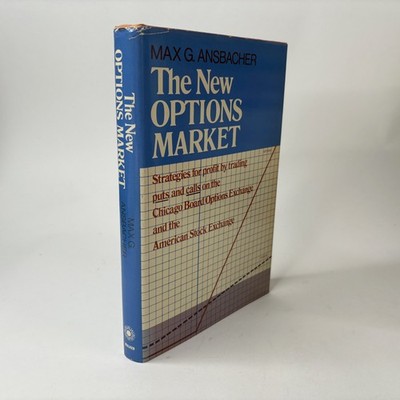Max Ansbacher THE NEW OPTIONS MARKET Walker 1975 1st Printing