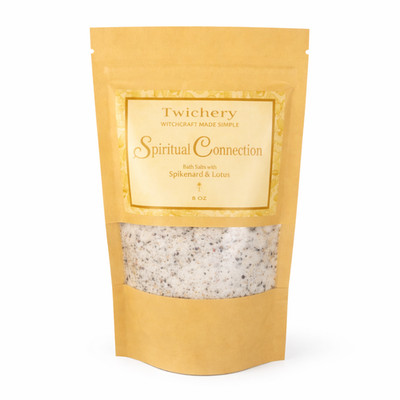 SPIRITUAL CONNECTION BATH SALTS, Deep Understanding, Rapport Hoodoo Voodoo Pagan