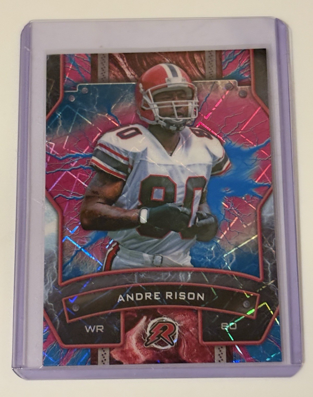 Topps 2025 Resurgence Andre Rison Atlanta Falcons #2 Pink Parallel