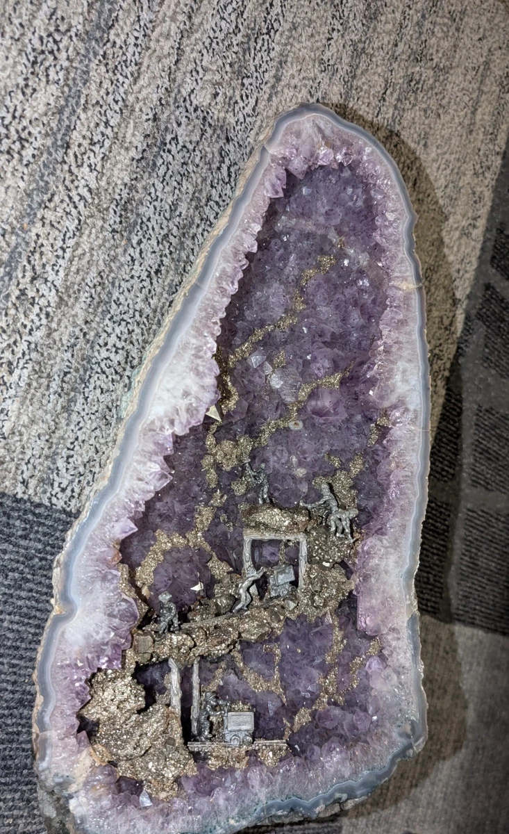 紫水晶晶洞| eBay