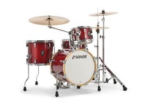 Sonor AQX 16” Jungle Drum Kit, Red Moon Sparkle