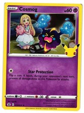 Pokemon TCG Cosmog 013/025 Celebrations 25th Anniversary Holo Rare VLP