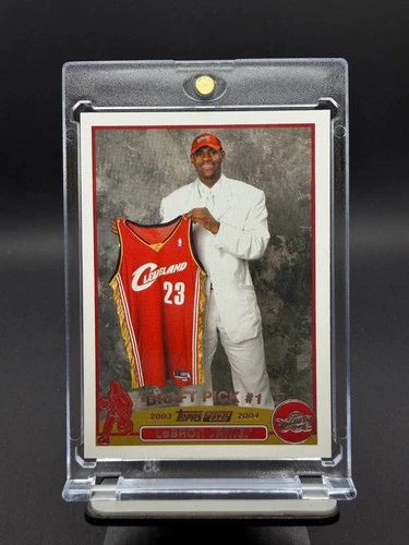 2003-04 Topps Draft Picks #221 LeBron James Cleveland Cavaliers RC Rookie