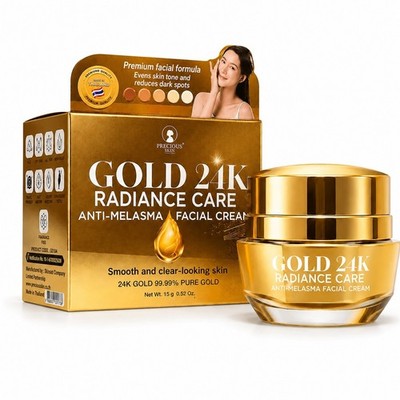 Precious Skin 24K Gold Face Cream 15g   Niacinamide & Snail Moisture