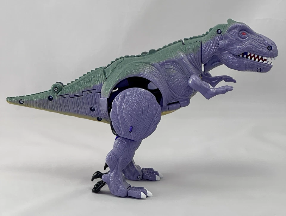 MEGATRON T-REX EVIL PREDACON TRANSFORMERS BEAST WARS BIOCOMBAT KENNER 1995 - Immagine 4 di 4