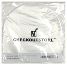 Anti Static Round Bottom Semi-transparent for 12" Vinyl LP Inner Sleeves