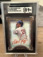 2021 Topps Diamond Icons Red Ink Autographs Wade Boggs AUTO 10/25 RED SOX
