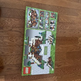 lego minecraft the waterfall base 21134 - Retired - New Slight Damage Corners