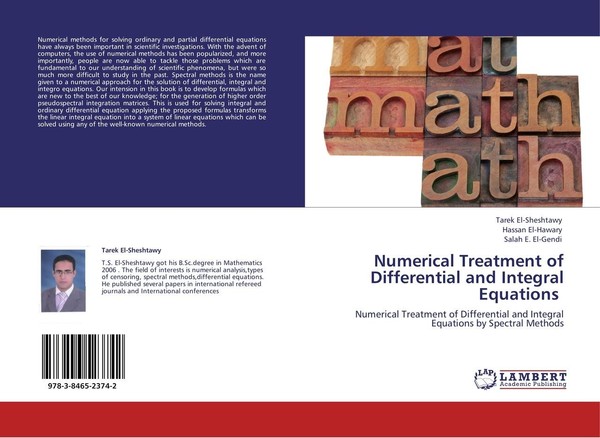 Numerical Treatment Of Differential And Integral Equations Tarek El-Sheshtawy-image