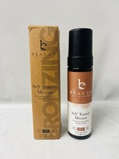 Beauty by Earth Self Tanner Mousse, Medium to Dark, 7.5 fl oz, EXP: 04/2028- NEW
