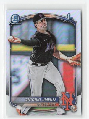 2025 Bowman Draft #BDC-56 Antonio Jimenez Chrome Refractor