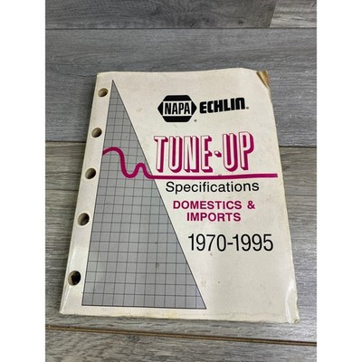 NAPA Echlin Tune-Up Specifications Manual 1970-1995 Domestics Imports AP-1-95