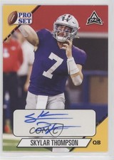 2021 Leaf Pro Set College Auto Gold Skylar Thompson #PS-ST1 Auto 02wg