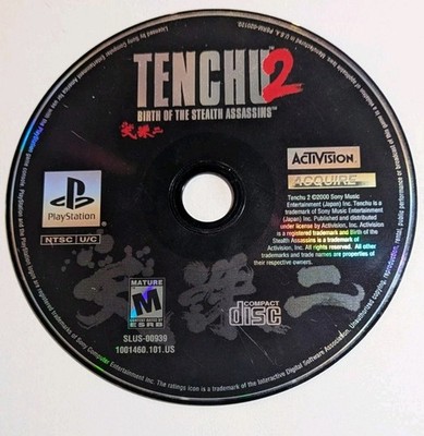 DISC ONLY Tenchu 2: Birth of the Stealth Assassins (Playstation 1, PS1)