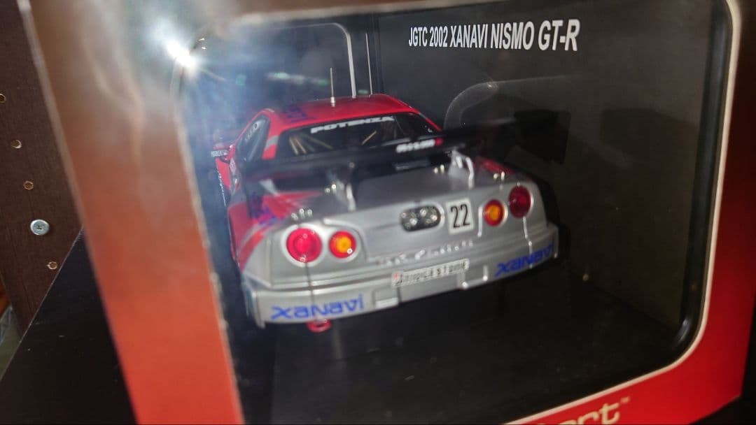 Autoart 1/18 Nissan GT-R R34 Xanavi #22 Diecast Model Car 2002