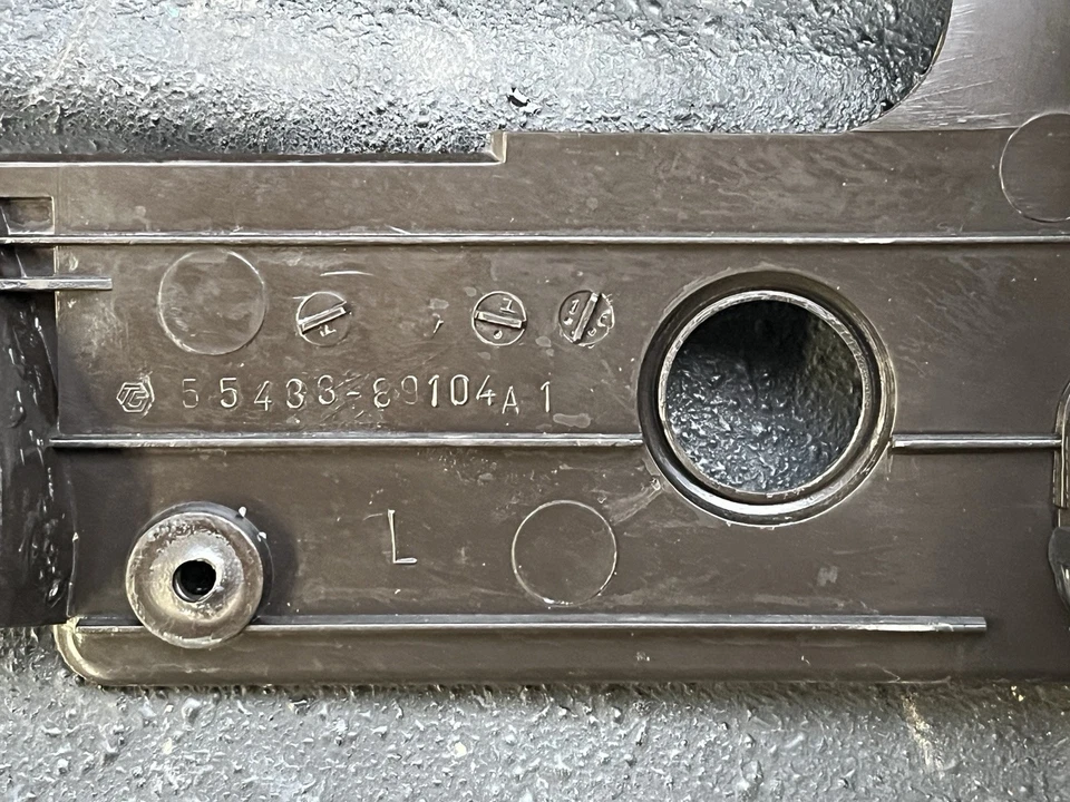 79 80 81 82 83 TOYOTA CAMIONETA PICKUP HILUX TABLERO VENTILACIÓN MOLDURA BISEL CON GRANO DE MADERA LADO L Foto 3 de 3